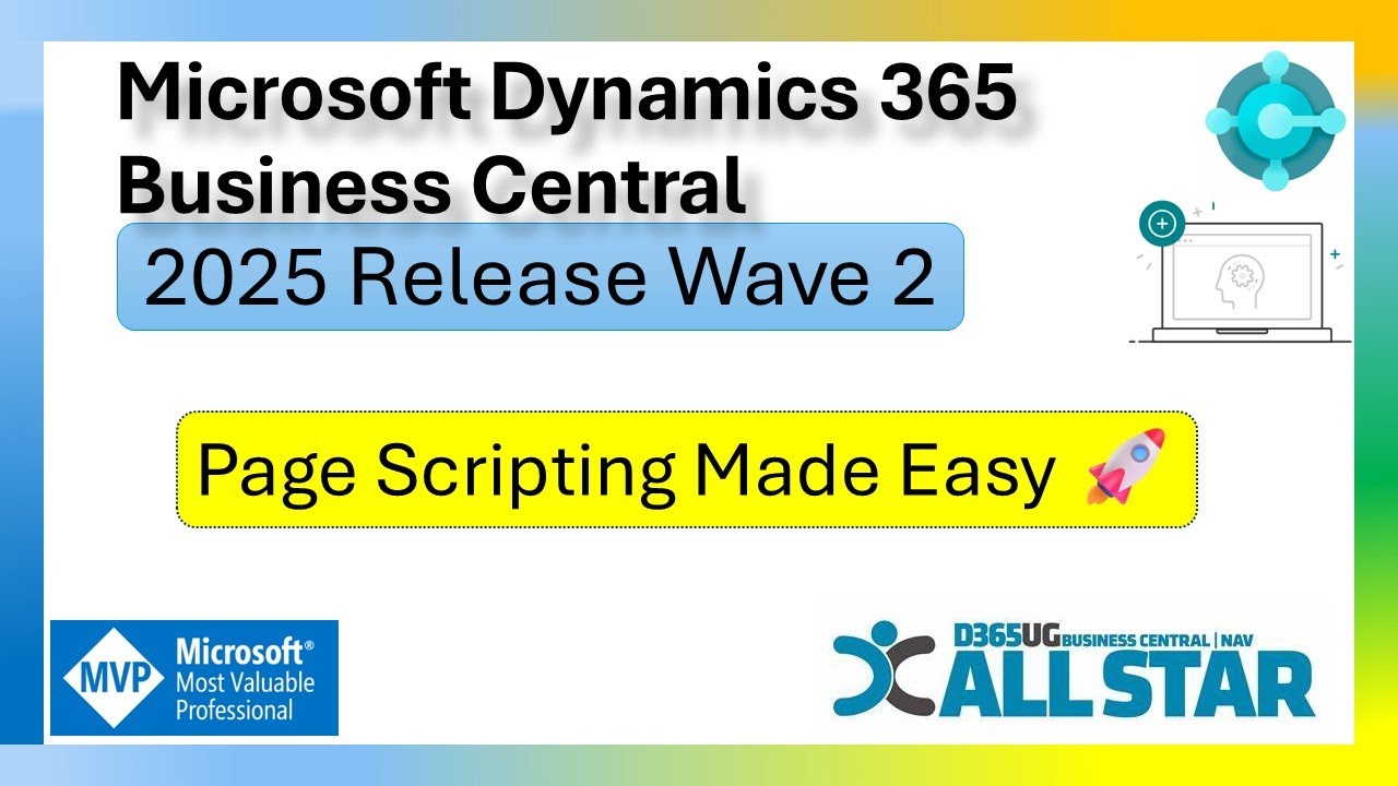sauravdhyani's tweet card. Business Central 2025 Wave 2 | Easier Script Recording & Editing in...