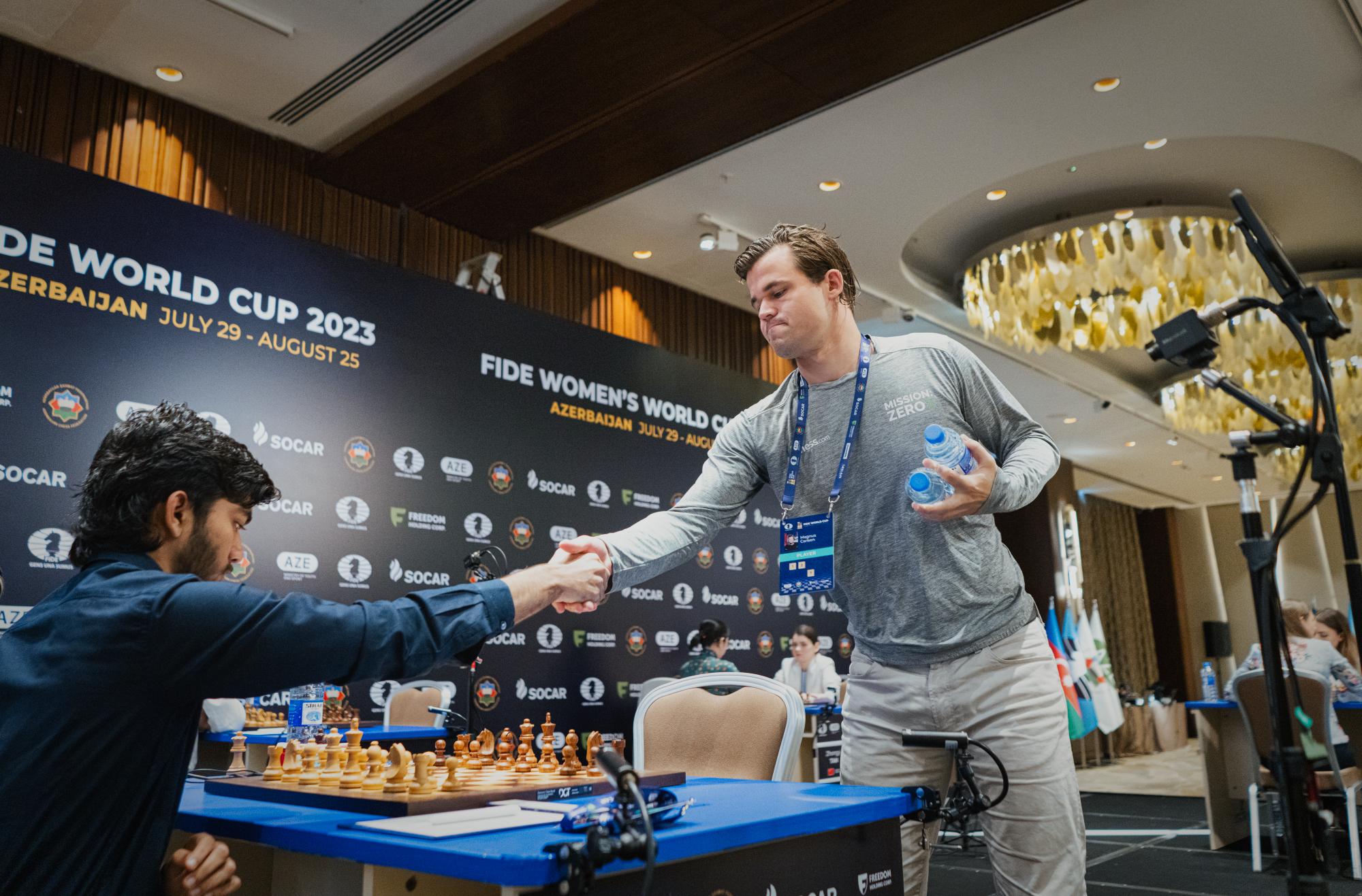 chess24com's tweet card. The 13th edition of Norway Chess will see the first classical meeting between World Champion GM Gukesh Dommaraju and world number one GM Magnus Carlsen since the Indian claimed the title in Singapore.