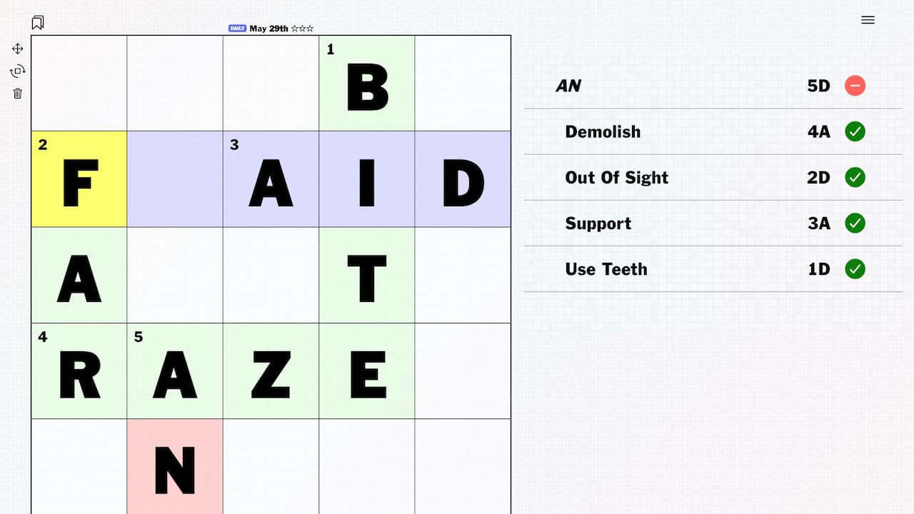 cinqmarsmedia's tweet card. If you're a word game fan, you ought to play CrossAbout, a seriously fiendish but satisfying "crossword in reverse" puzzle game.