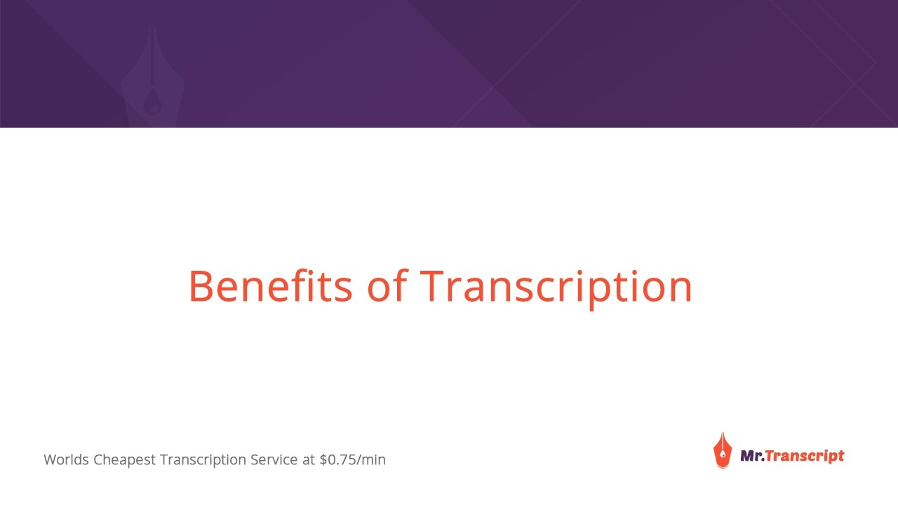 MrTranscript's tweet card. Mr.Transcript Features