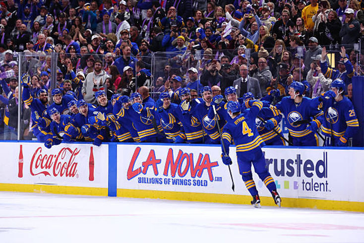 ArmchairGMPod's tweet card. The Buffalo Sabres picked up at least a point in all three of their games this week, falling in overtime to both the Columbus Blue Jackets and Boston Bruins before earning a shootout win over the...