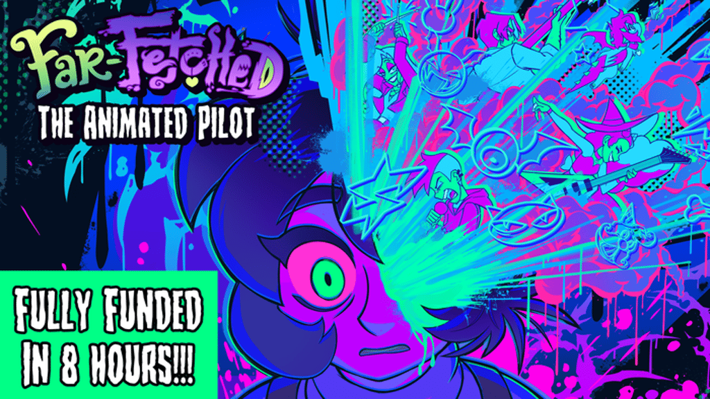 Phonyfantasy's tweet card. An animated horror comedy about a rock band of misfits filming a music video that’s so lame, monsters try to kill them.