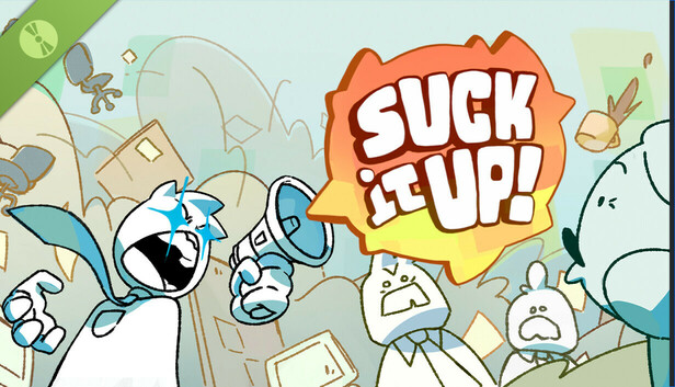 suckitupgame's tweet card. The corporate world WILL burst your bubble... so you must fight back! Use your coworkers' words against them and take your issues up the corporate ladder to your boss in this retro twin-stick shooter...