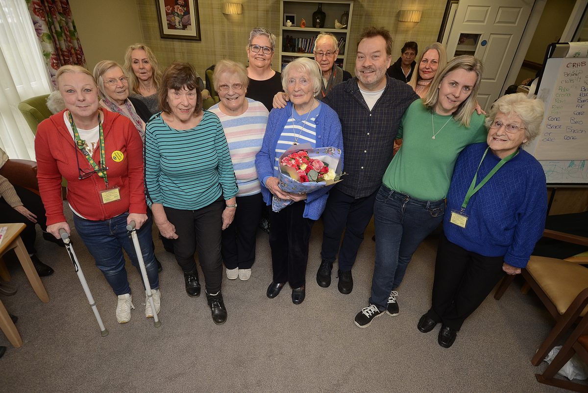 TonyFisherLive's tweet card. IT WAS the end of an era for a Bromsgrove volunteer this week as she completed her last ever shift supporting people with sight loss, marking the end of her 30 year stint.