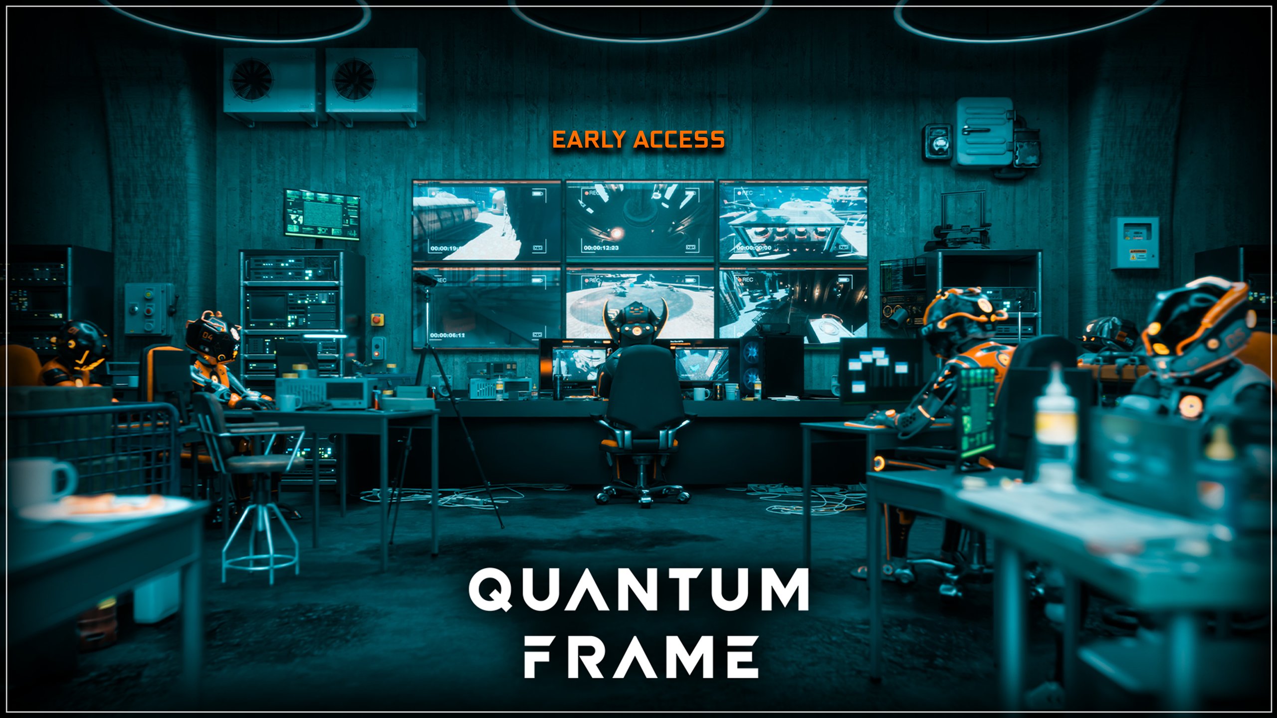 CYBERCREWNFT's tweet card. Quantum Frame is coming soon to the Epic Games Store. Please check for availability and add to your Wishlist