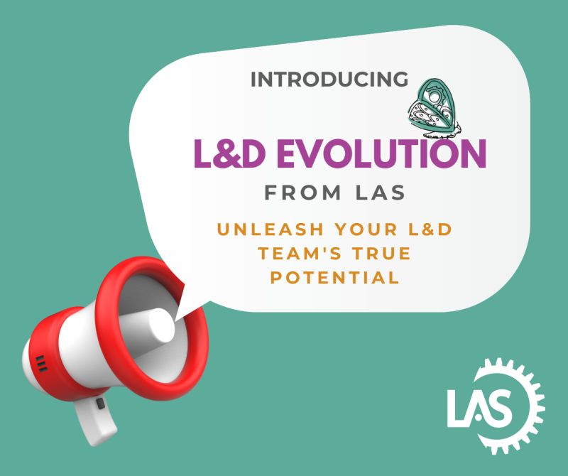 RobHubbard's tweet card. LAS brings you L&D Evolution - a powerful, tailored programme which boosts your L&D team's capabilities, helping you to transform your organisation to be more agile, competitive and future-ready....