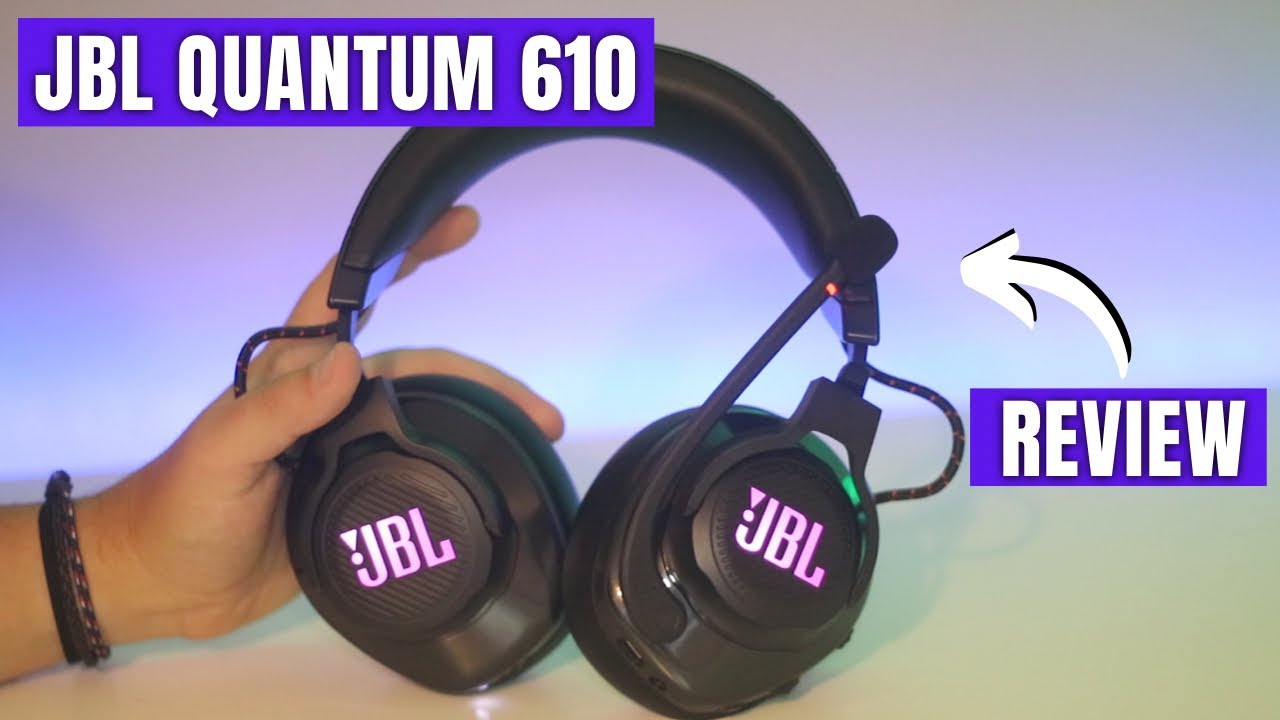 TechJayUK's tweet card. JBL Quantum 610 Wireless Gaming Headset Review