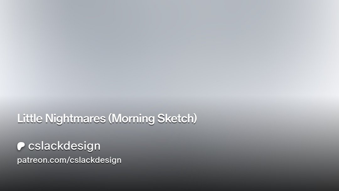 CSlackDesign's tweet card. Get more from cslackdesign on Patreon