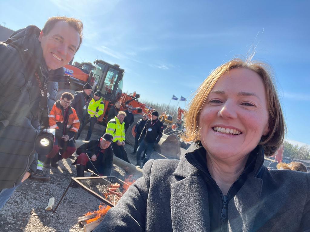 RED_Intl_Comms's tweet card. Thanks to Rotator, the Finnish dealer of our client, Hitachi Construction Machinery (Europe) NV (HCME), for the warm welcome to their headquarters in Tampere during a busy customer event in April....