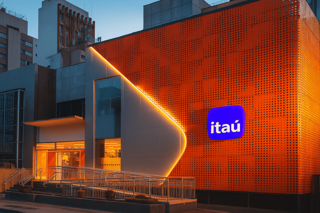 BRstockguide_'s tweet card. Itaú Unibanco’s 3Q25 profit rose 11% to R$11.9 billion, driven by loan growth, stable delinquency, and cost efficiency, keeping ROE at 23.3%.