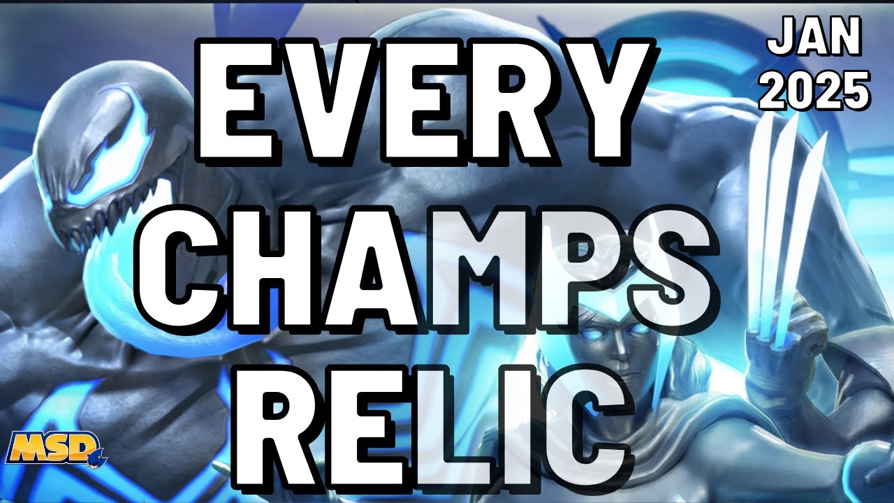MetalSonicDude's tweet card. Relic’s for Every Available Champion in Marvel Contest of Champions |...