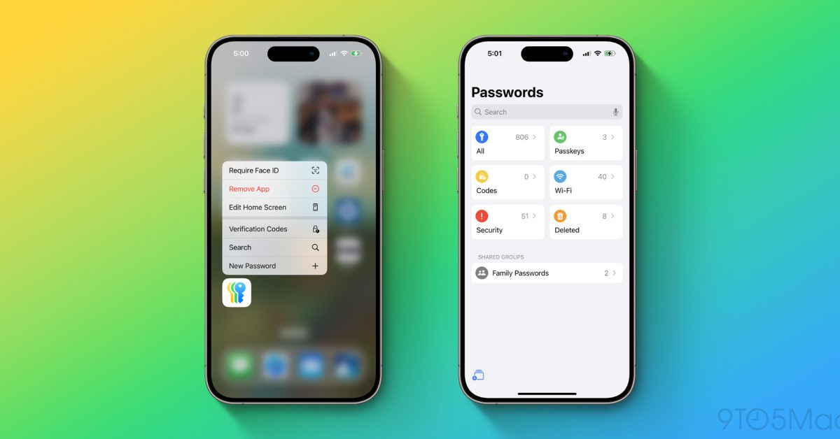9to5mac's tweet card. Apple has released its own Passwords app across all its major software platforms, including iOS 18. Here are all the new features.
