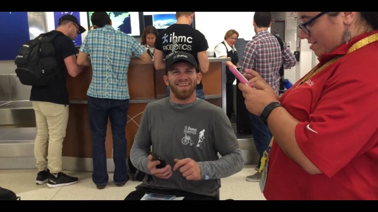 IHMCRobotics's tweet card. IHMC Cybathlon Team in Zurich