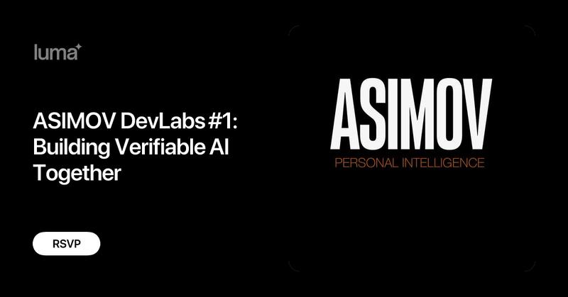 bendiken's tweet card. Join ASIMOV founder Arto Bendiken for a hands-on developer workshop introducing ASIMOV Platform 25.0 — the open-source environment for building verifiable,…