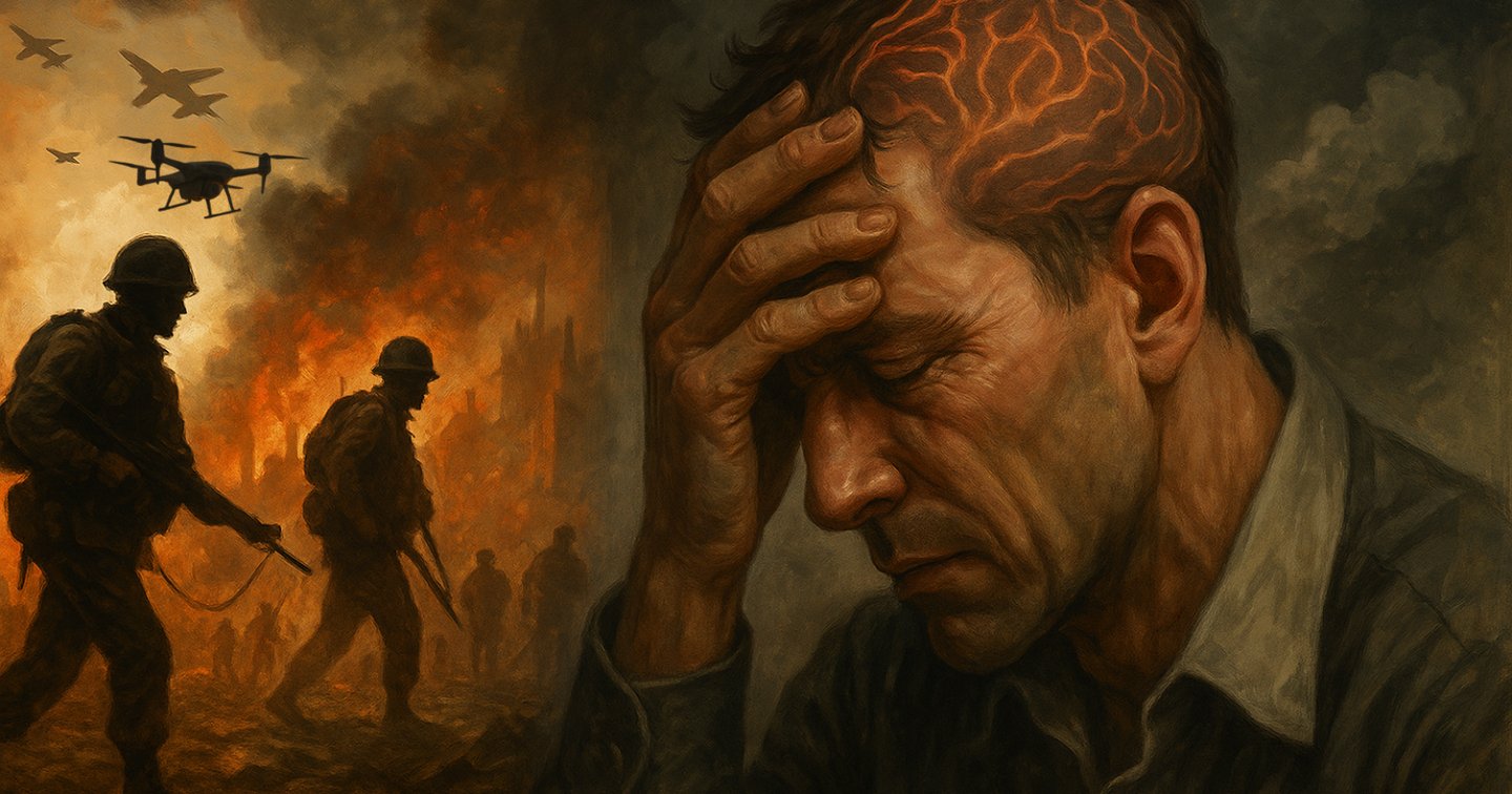 RicardoNeSan's tweet card. Conflitos externos refletem guerras internas: entenda como o caos político e religioso eleva o cortisol e agrava tensões sociais e emocionais