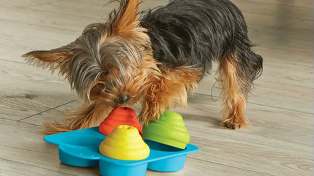 ToyBook's tweet card. Learning Resources is expanding into the pet industry with the launch of Brightkins pet toys.