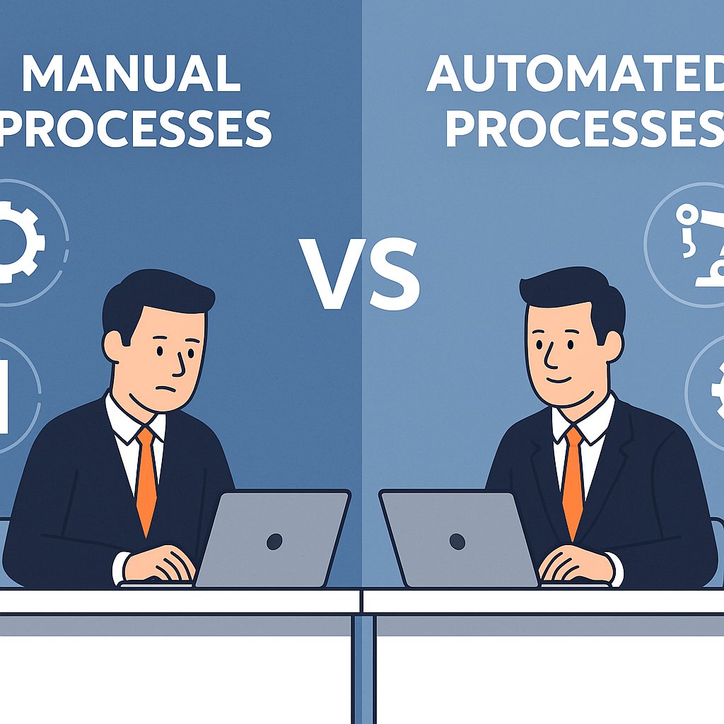HighFlyersBlog's tweet card. Explore how manual processes could be holding your business back and why automation could be the smartest move you.
