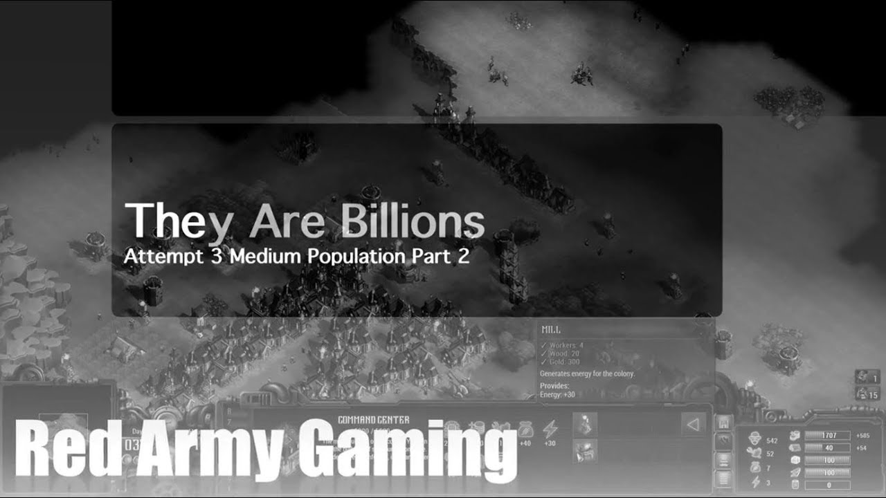 im_matthewdavis's tweet card. They Are Billions Med Pop 120 Days Attempt 3 Part 2