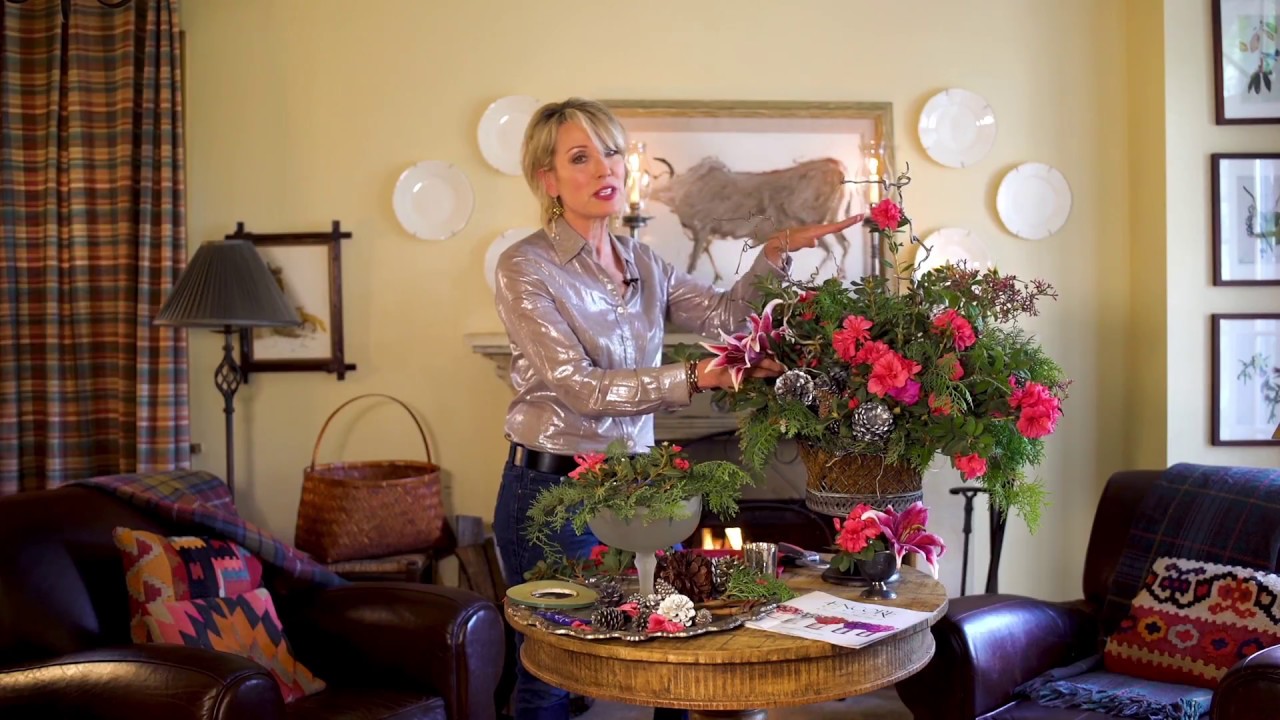 EncoreAzalea's tweet card. Create a Stunning Holiday Flower Arrangement with Encore Azaleas and...