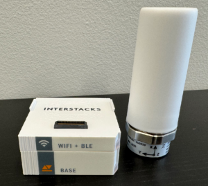 interstacks's tweet card. Interstacks newsletter. Vibration monitoring, use cases solar panel, digital in block, webinar