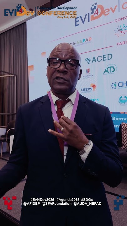 Evi4DevCon's tweet card. #Evi4Dev2025 - Dr Eliya M Zulu