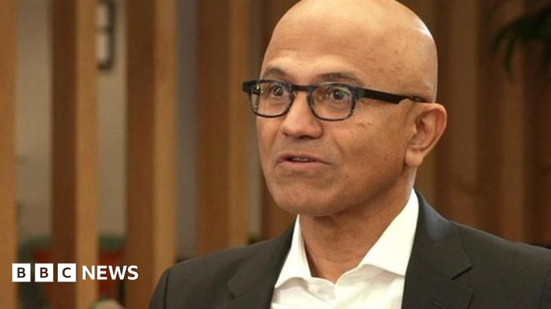 RandyAtWork's tweet card. Based on Microsoft data Satya Nadella says: "We have to get past what we describe as 'productivity paranoia', because all of the data we have that shows that 80% plus of the individual people feel...