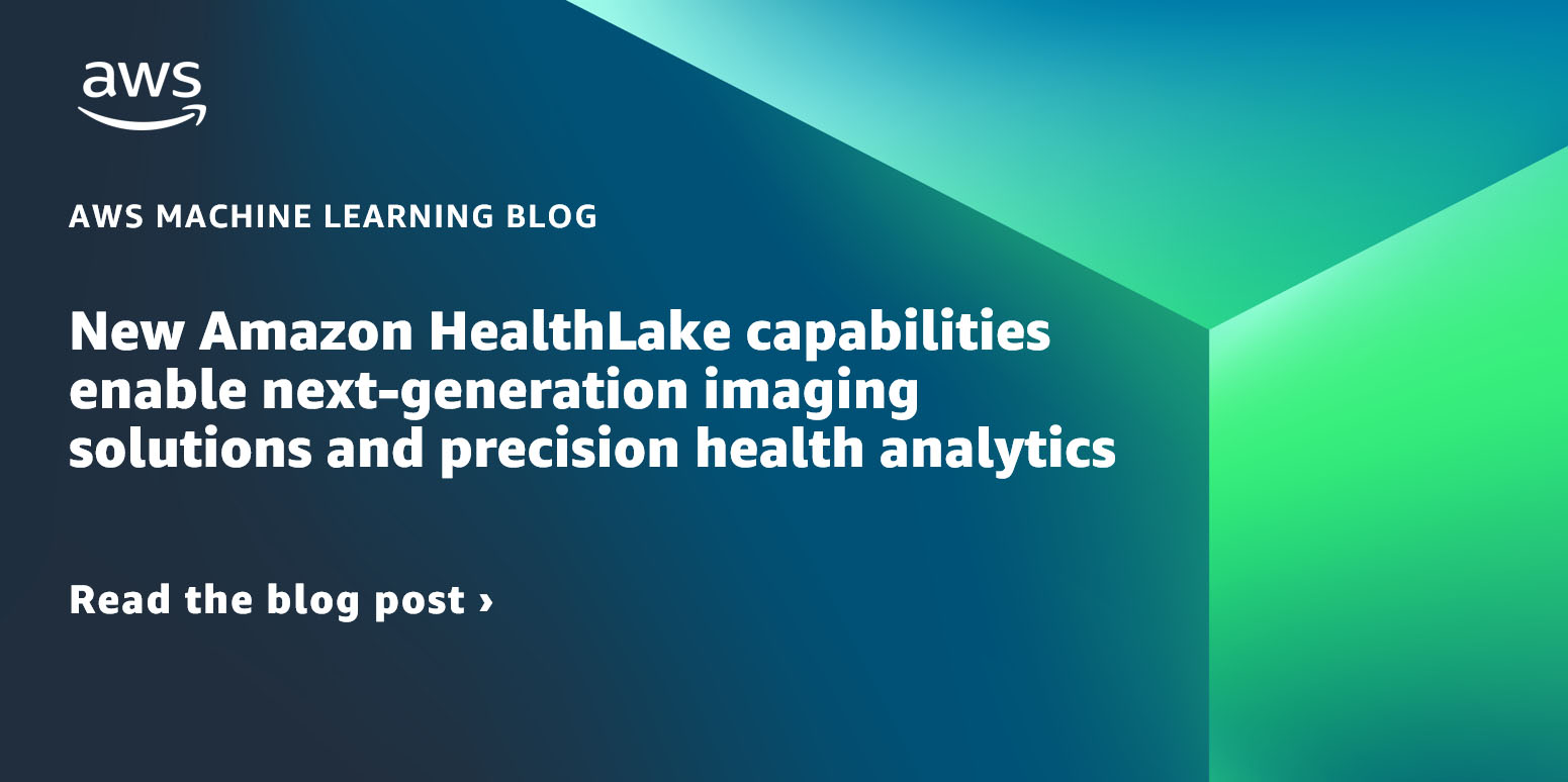 doc_data's tweet card. At AWS, we have been investing in healthcare since Day 1 with customers including Moderna, Rush University Medical Center, and the NHS who have built breakthrough innovations in the cloud. From...