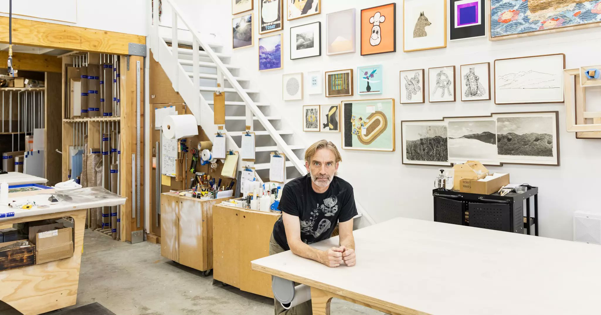 artscultureblog's tweet card. In Potrero Hill, Andrew Berg’s Small Works is no ordinary frame shop. It’s where the Bay Area’s biggest artists, from SFMOMA to Jessica Silverman, find frames that transform into art themselves. Step...