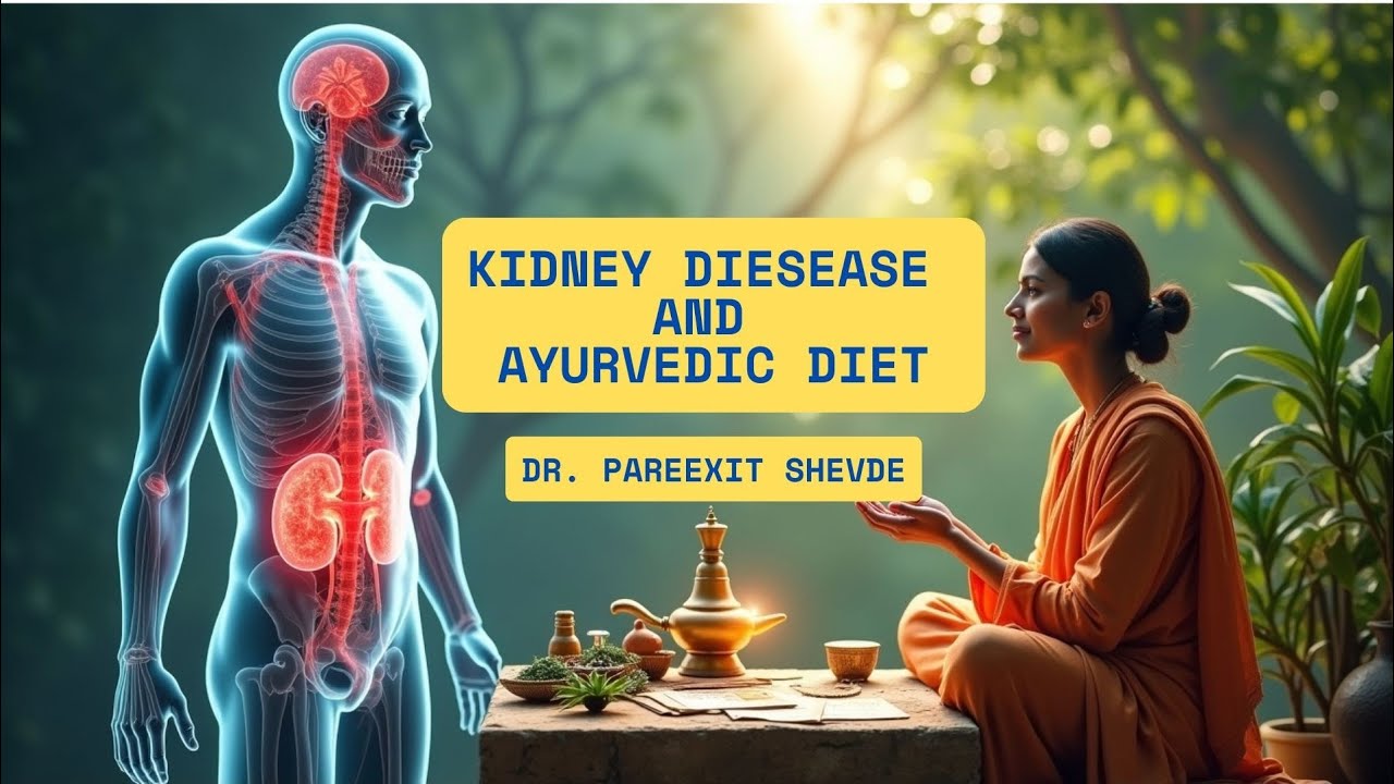 DrPareexitS's tweet card. Kidney Disease Ayurveda Diet| Dr. Pareexit Shevde| Hindi AI #kidney...