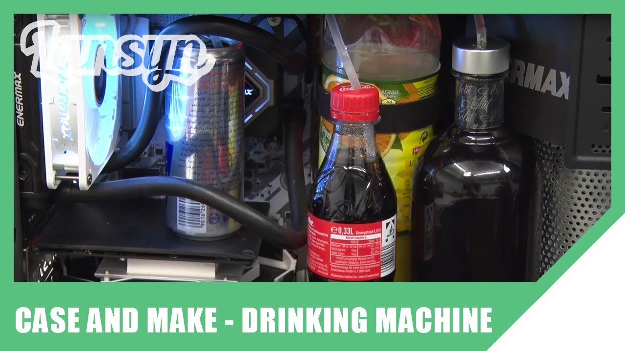 WeModIt's tweet card. The Gaming and Drinking Machine - Case And Make - Episode 1