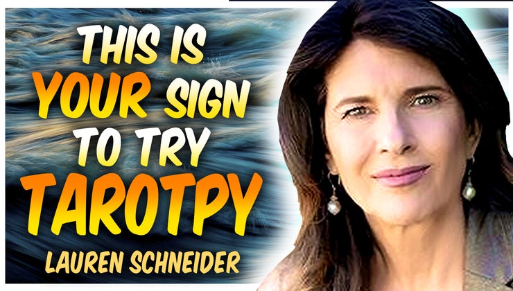 Tarotpy's tweet card. "Spiritually Inspired" Ep. 6: Explore Tarotpy, a powerful blend of tarot and therapy, with Lauren Schneider. Hosted by Claudiu Murgan on Gnostic TV Network.