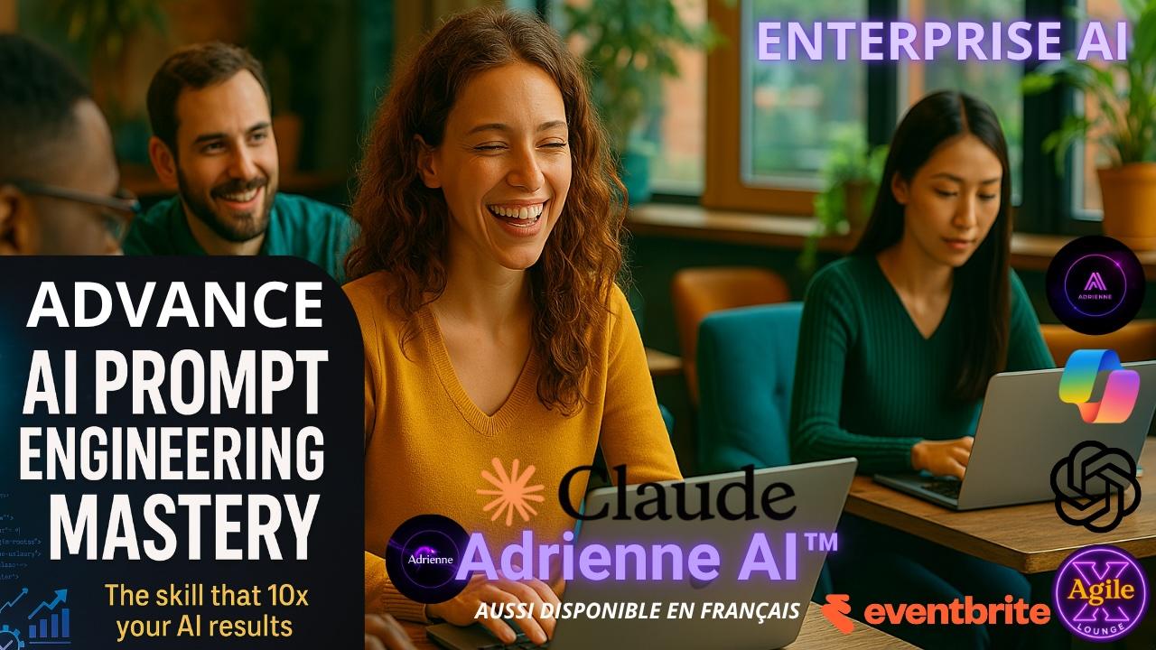 darerealagile's tweet card. Our Prompt Engineering Mastery Program turns your team into strategic "AI whisperers," capable of extracting precision-perfect outputs