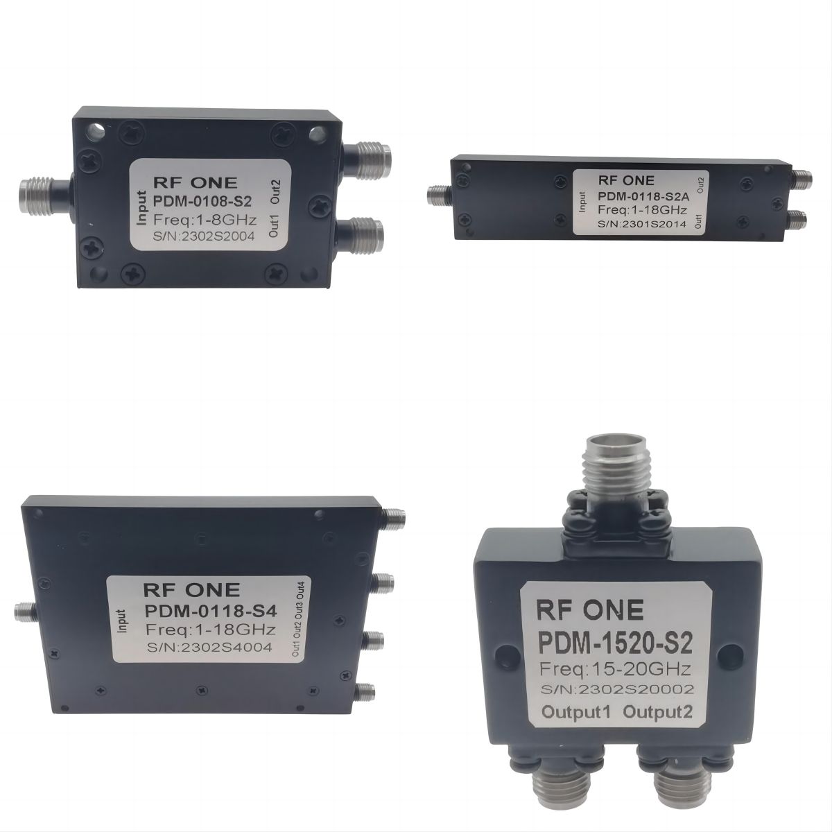 rf_cathy's tweet card. RF ONE Power Dividers(Power Combiners) covering 1GHz to 18GHz, 2 way and 4 way, from stock or in 2 weeks delivery. More options of power dividers can be found from our website www.rfone.cn. #powerd...