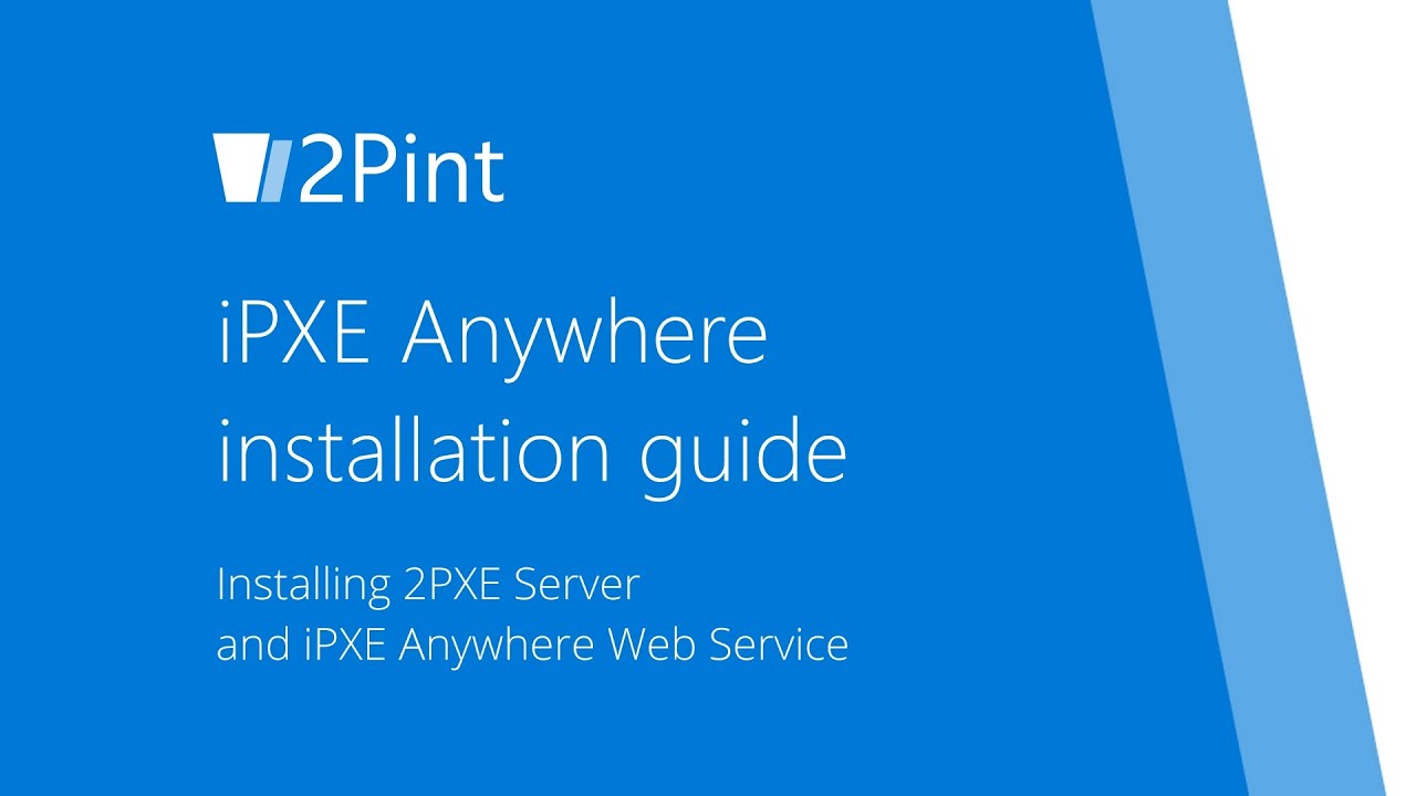 miketerrill's tweet card. iPXE Anywhere Installation guide