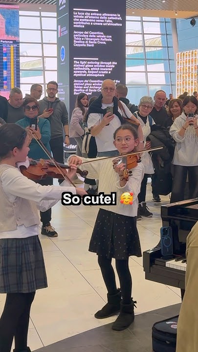 Nomadic_Creator's tweet card. 11 and 8-year old PRODIGY SISTERS play Vivaldi Winter with me on the...