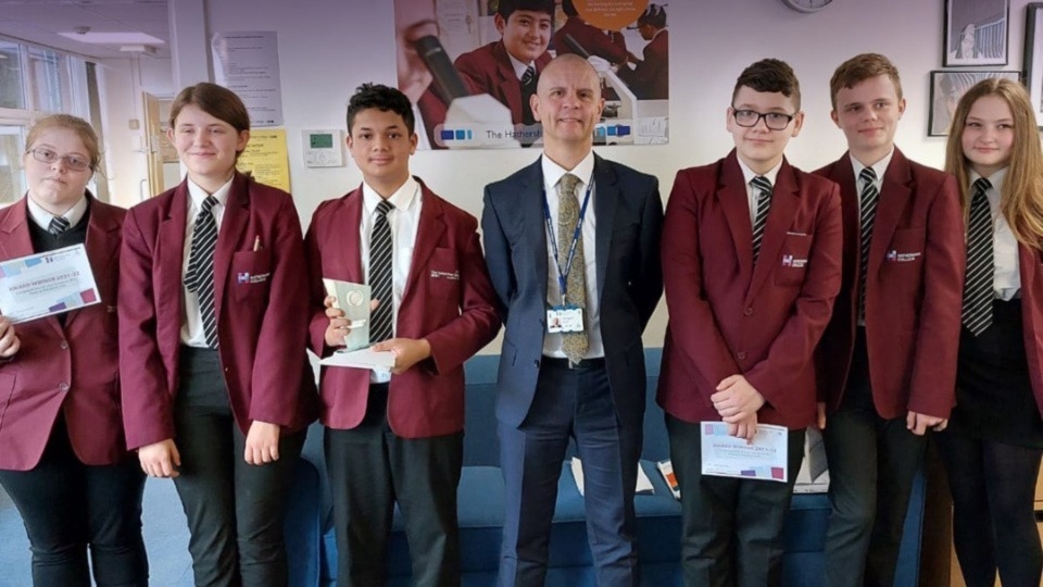 oldhamlearning's tweet card. Hathershaw College celebrated the achievements of its students at its annual Prize Presentation Evening at the Queen...