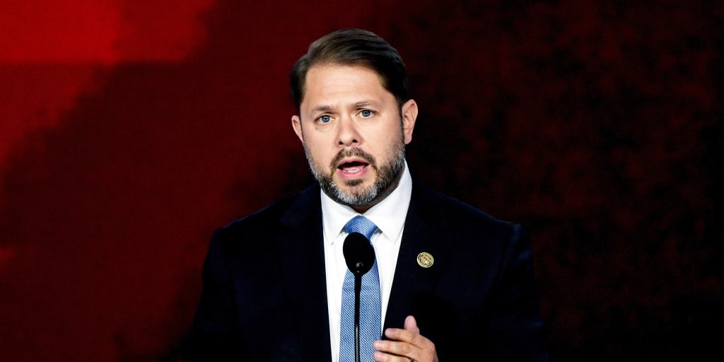 RubenGallego's tweet card. When Democrats focus on the economy — on helping families not just get by but get ahead and dream big — we win.