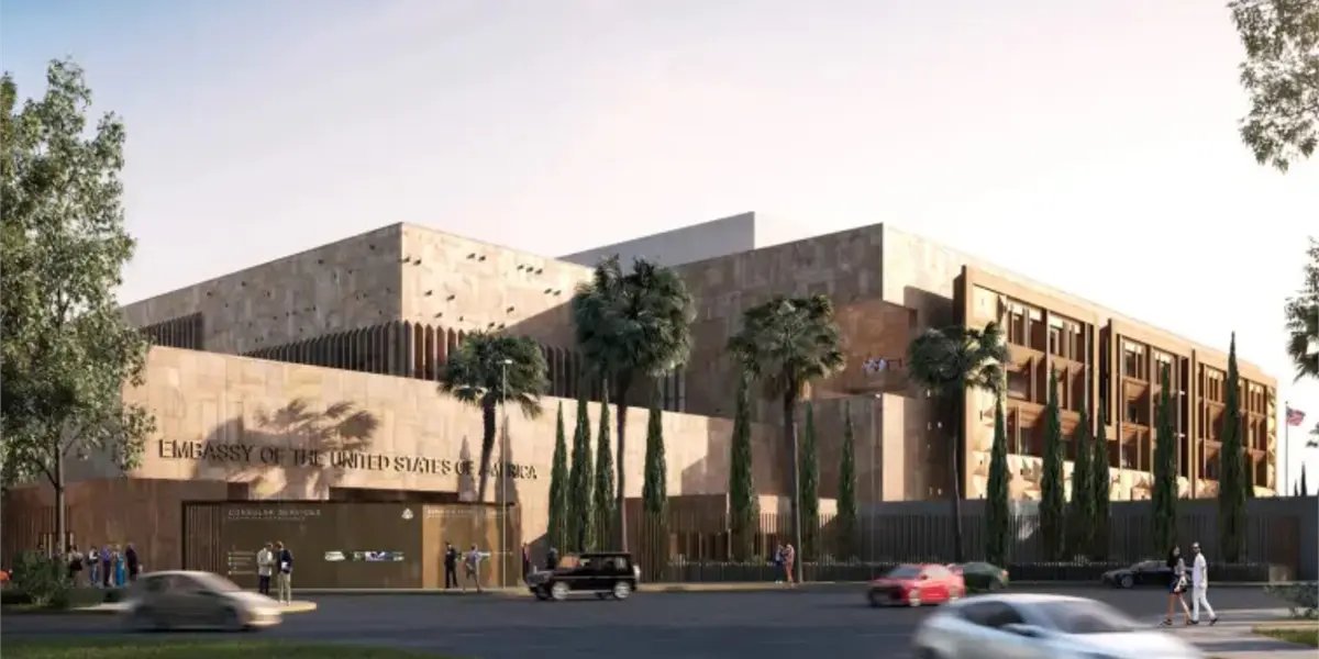 POSTACDMX's tweet card. Con el traslado de la Embajada de Estados Unidos a su nueva ubicación en la CDMX, el procedimiento para agendar una cita de visa incluye algunos pasos clave que todo solicitante debe conocer.