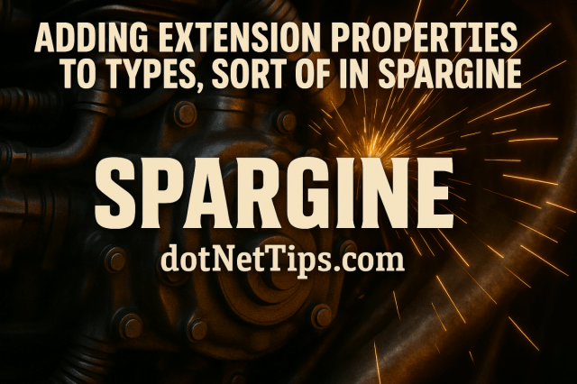realDotNetDave's tweet card. The author discusses the upcoming .NET 10 release and its new Extension Members feature, particularly focusing on extension properties. Despite direct support lacking, a workaround using Conditiona…