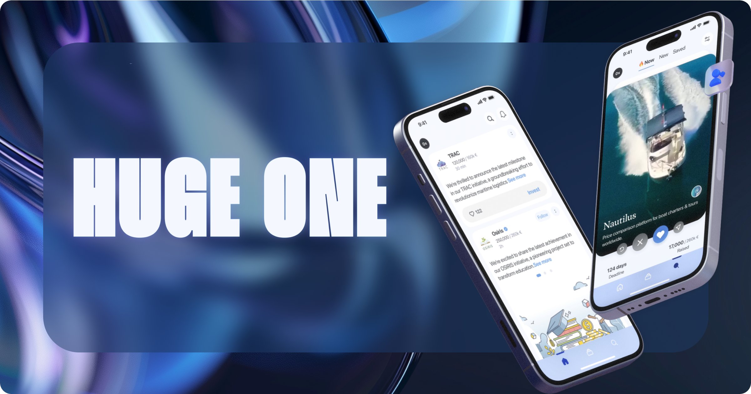 MaryDhannie's tweet card. Huge one is a blockchain-powered social funding app