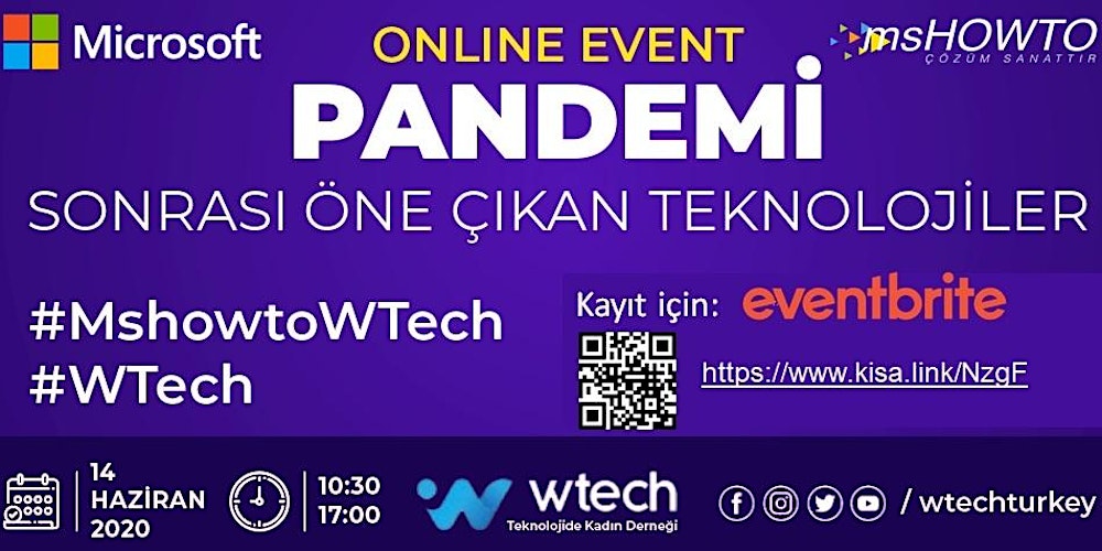 m3rtyeter's tweet card. MSHOWTO Topluluğunun düzenlediği ve Bilişimdeki Kadın Teknoloji Uzmanlarının Katılacağı Online etkinliğimize davetlisiniz.