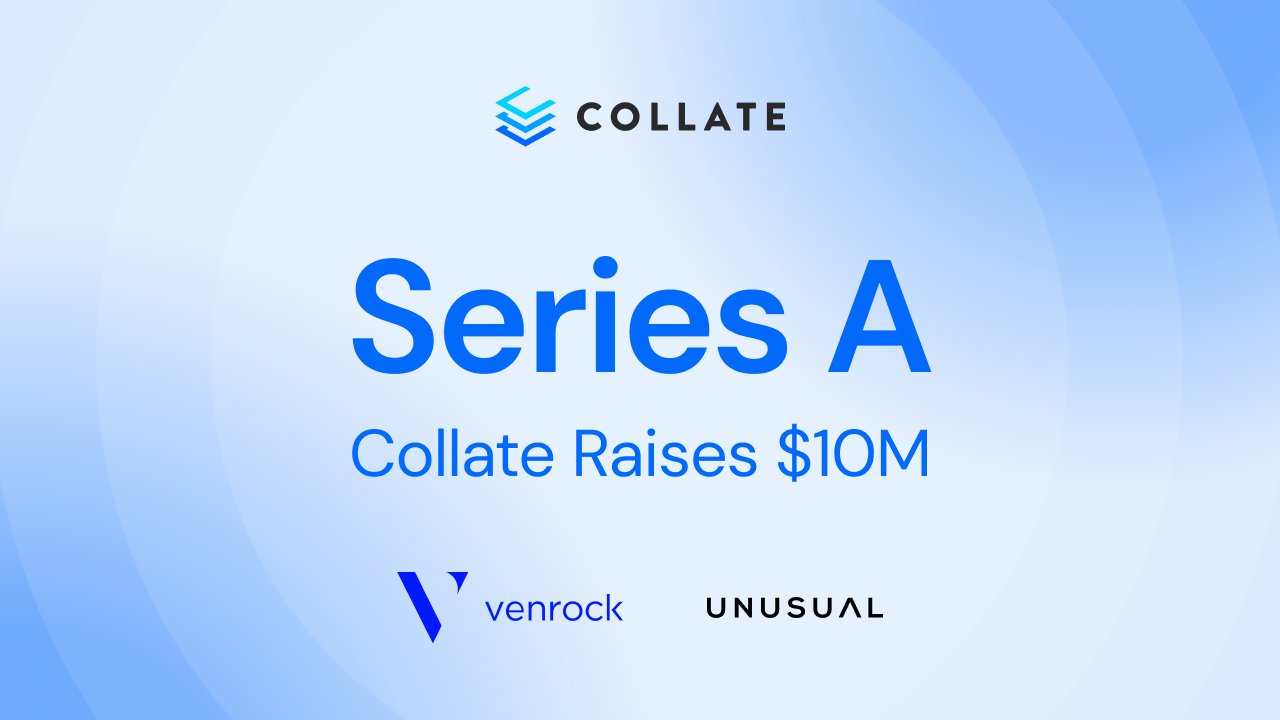 suresh_m_s's tweet card. Funding of $10M led by Venrock for Collate, makers of OpenMetadata, to transform how companies organize, understand, and govern data with AI agents
