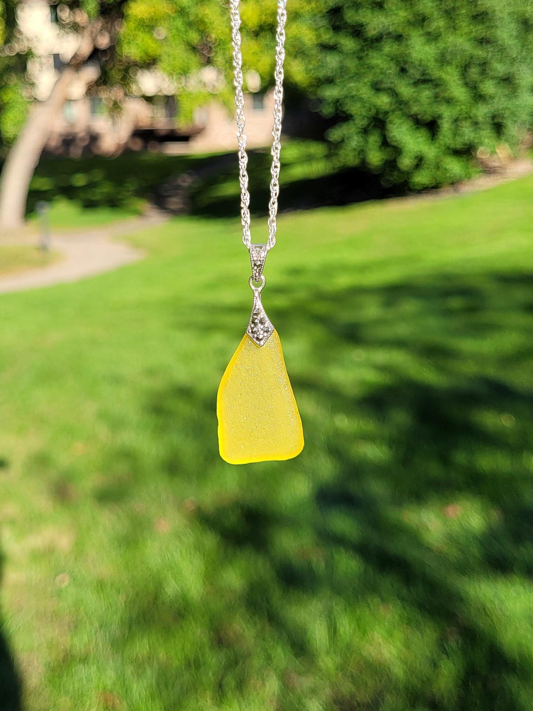 saltedbayonet's tweet card. This Pendant Necklaces item is sold by SaltyLassSeaGlass. Ships from Denver, CO. Listed on Oct 5, 2025