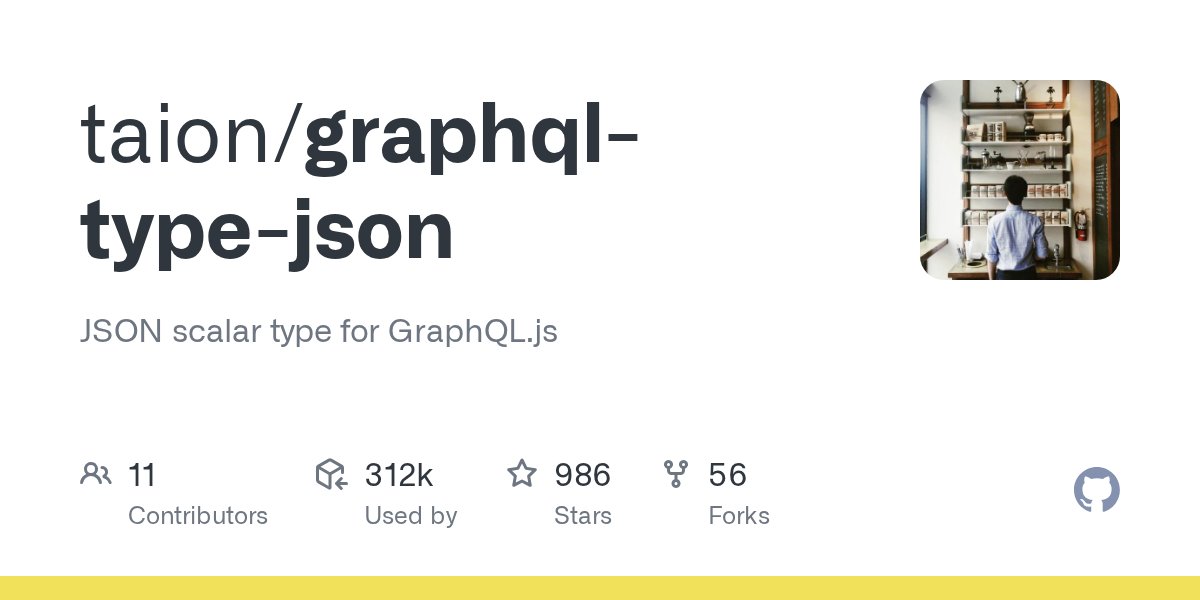 tlcong's tweet card. JSON scalar type for GraphQL.js. Contribute to taion/graphql-type-json development by creating an account on GitHub.
