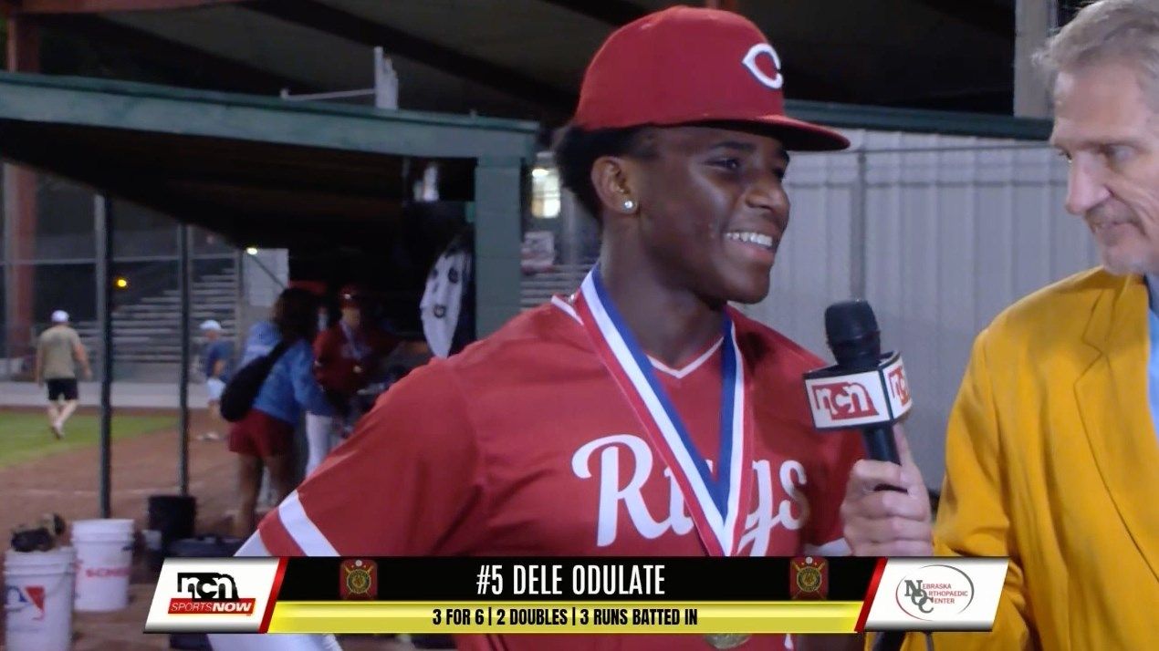 NCNSports's tweet card. Dele Odulate - Carpet Land Post 500 BSB Player of the Game vs Equitable Bank Post 211 - 073025