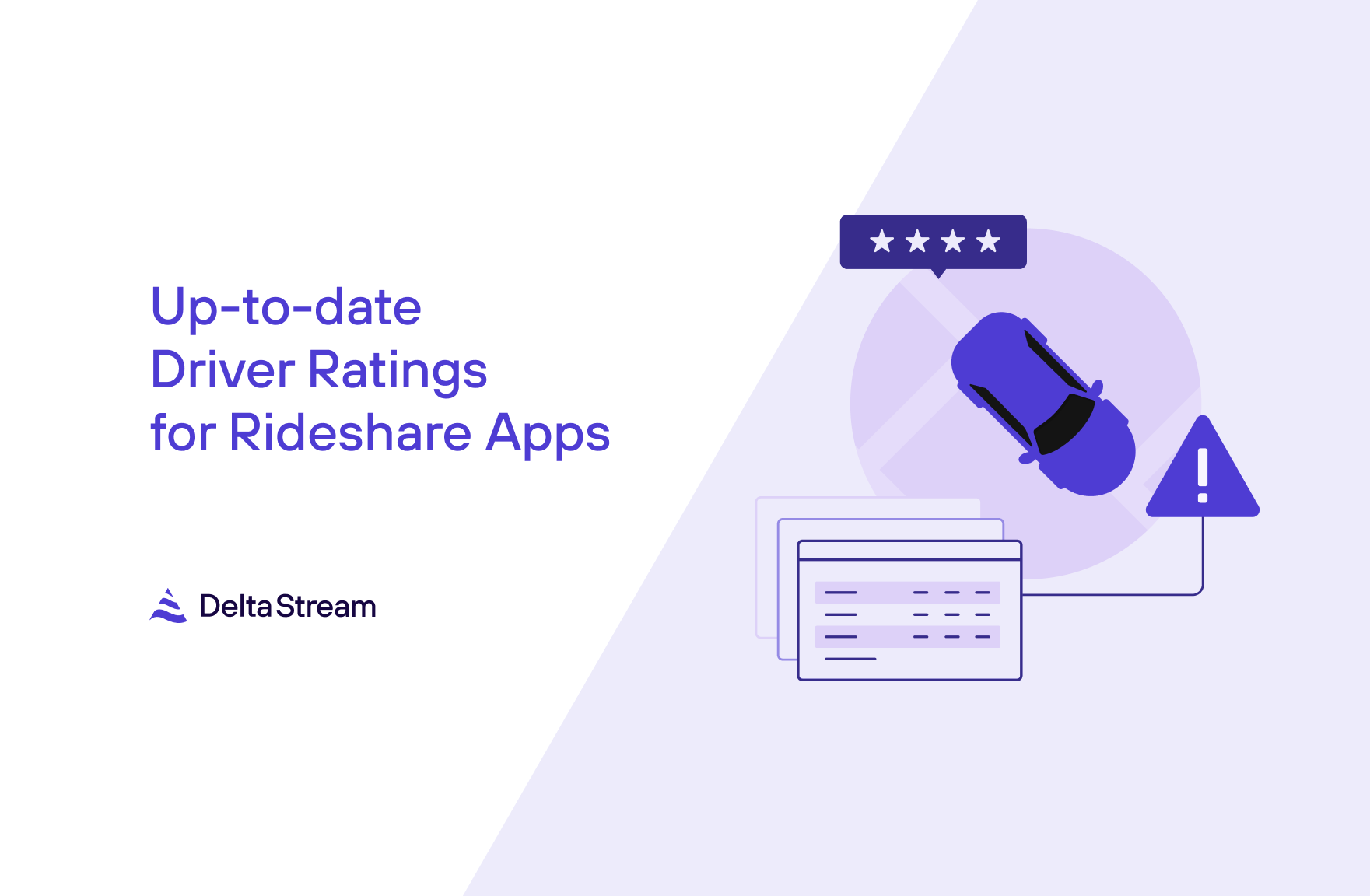 Hojjat's tweet card. Build a data pipeline for rideshare app ratings in real-time with DeltaStream. Take a batch processing job and take it to streaming.