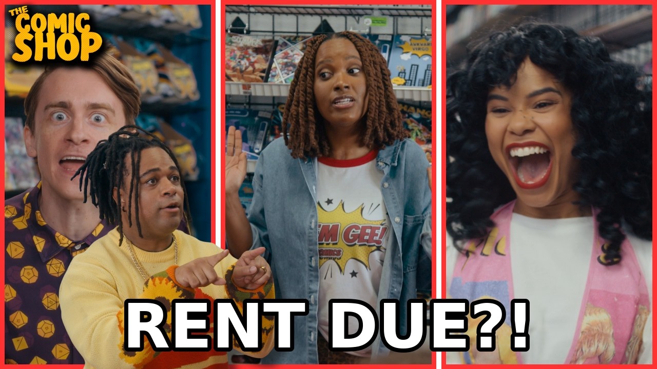 wavintheredflag's tweet card. THE COMIC SHOP | A Workplace Comedy - PILOT