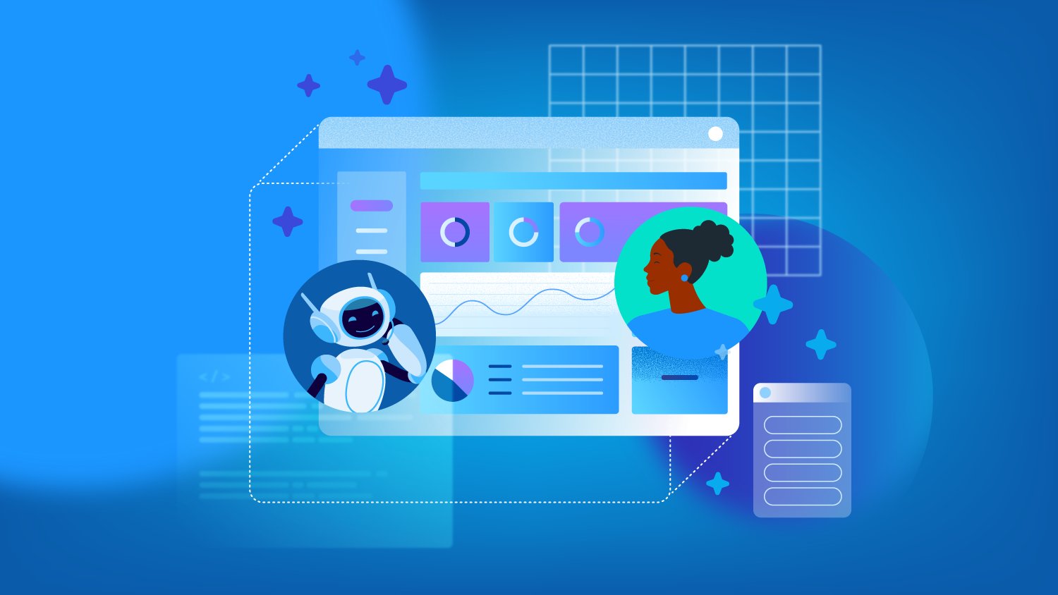 Tamannashk's tweet card. Dashboards tell you what's already happened. AI agents explain why it happened, and help you do something about it.