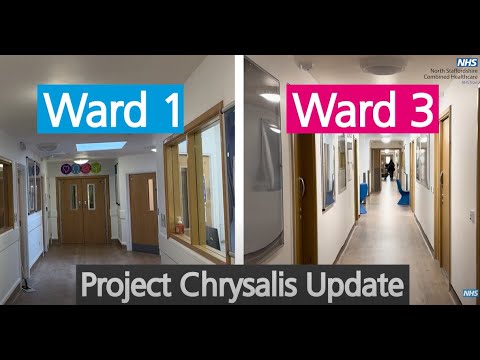 CombinedNHS's tweet card. Ward 1 and Ward 3 Feedback on Project Chrysalis