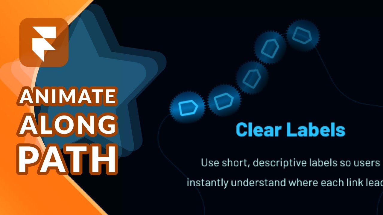 akin_g's tweet card. Animating Objects on a Path in Framer (& Free File)